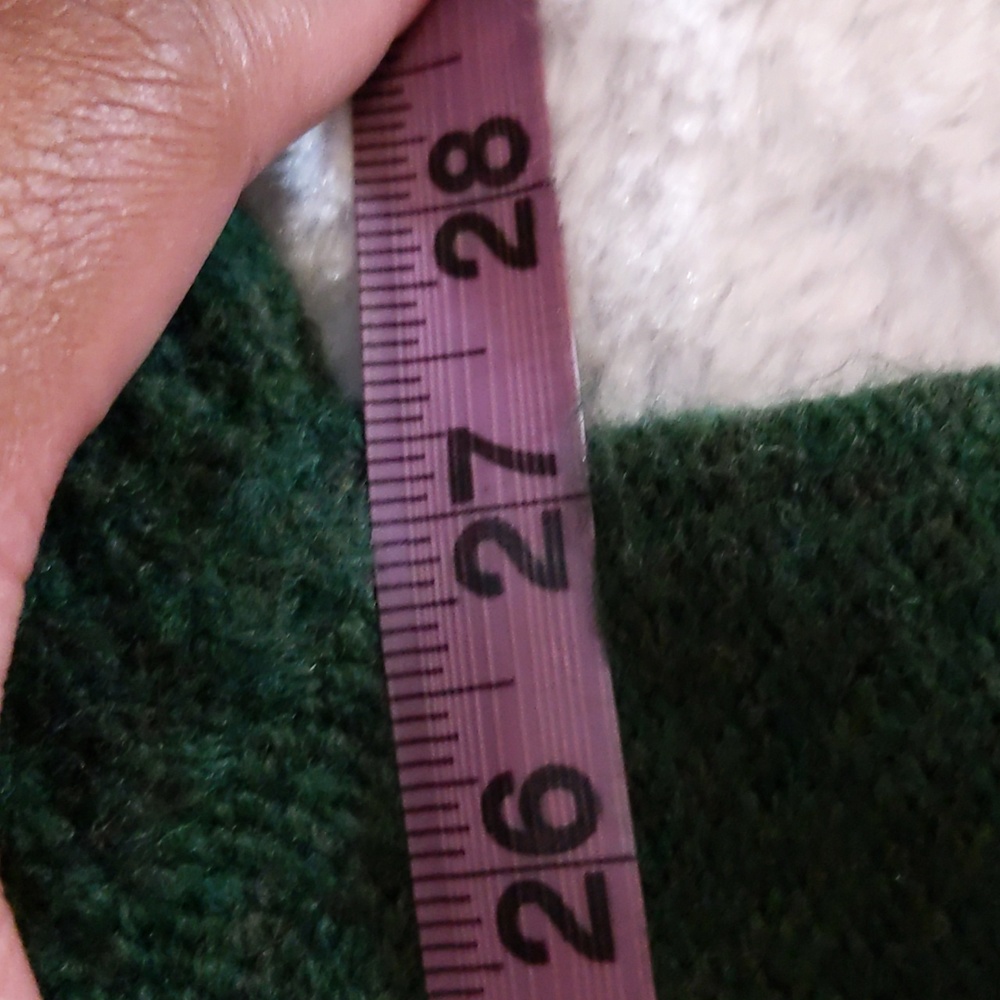 Joe Fresh| NWT Green Midi Knit Sweater Dress With Pattern Acrylic Blend - Picture 8 of 13
